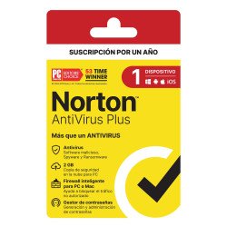Norton antivirus plus, 1 dispositivo, 1 año